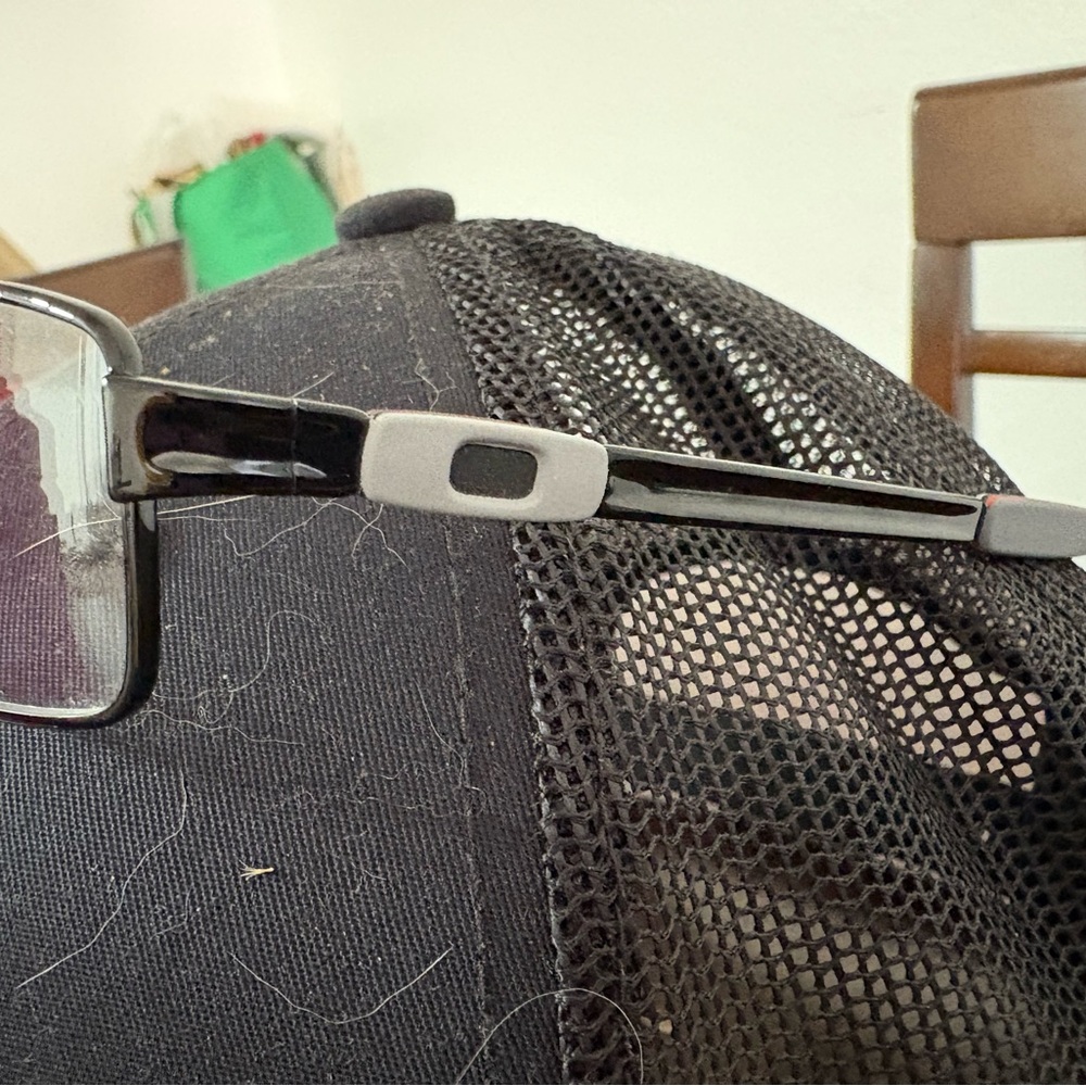 New Black Rectangular TUMBLEWEED OAKLEY Eyeglasses - image 3